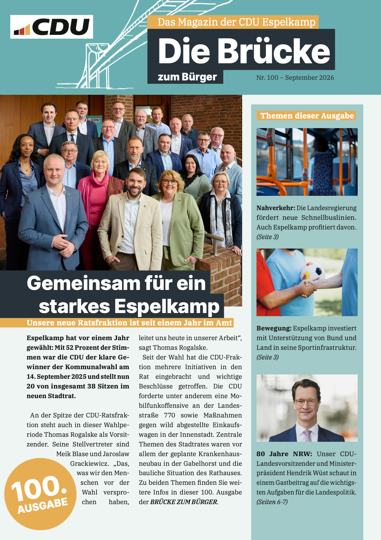 Immer gut informiert. Mit unserem Stadtmagazin. Immer gut informiert. Mit unserem Stadtmagazin.